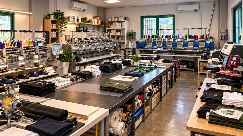 Laboratorio ricamo e stampa Sabina Workwear