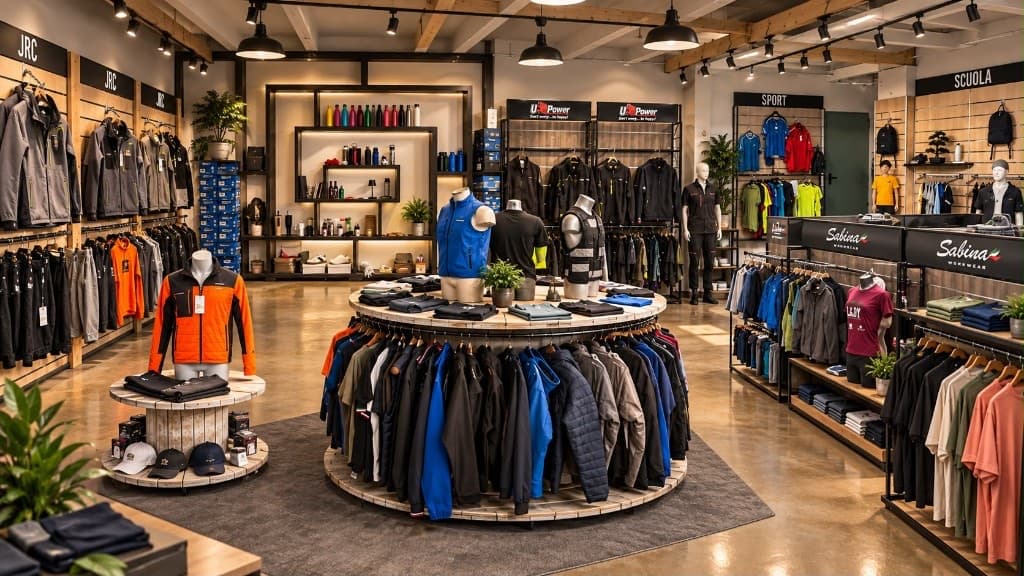 Showroom Sabina Workwear a Triuggio